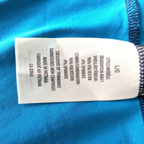 Denver Hayes sleeveless summer lounge dress, women's LG, crossover top & skirt - Picture 10 of 10